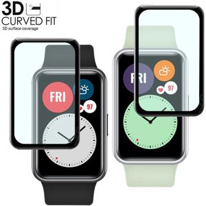 3D Gebogen Edge Protector Film Voor Huawei Horloge Fit Smartwatch Full Screen Beschermfolie Voor Huawei Honor Horloge Es