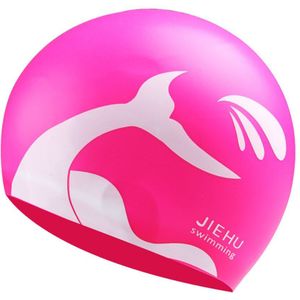Women Men Hat Sports High Elasticity Adult Portable Printed Lightweight Protection Travel Silicone Beach Swimming Cap Waterproof