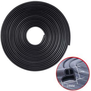 4M B P Z D Vorm Type Auto Deur Afdichting Strip Epdm Rubber Geluidsisolatie Tochtstrip Geluiddichte Auto Seal sterke Garenloos Sticker