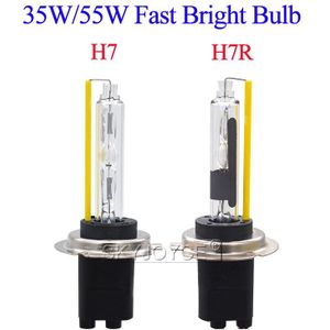 2 Stuks Snelle Heldere 55W Hid Xenon Lamp 35W H7 H1 H11 HB3 H1R H11R H7R Voor Auto koplamp Ballast Kit Xenon H7 H7R Hid Lamp