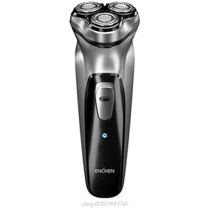 3D Elektrische Scheerapparaat 3 Hoofd Roterende Drijvende Wasbare Razor Mannen Baard Scheren Trimmer Draadloze Machine N16 20