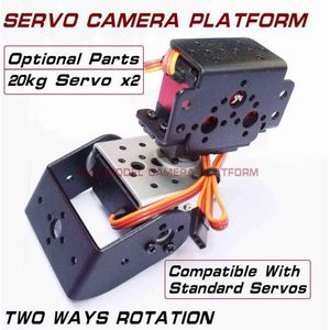 Jx Servo Camera Platform 2DOF servo platform Drone Camera Belasting Systeem door Twee Kanalen voor Robot Arm Robot Servo Unit