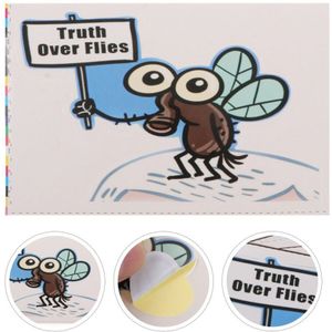 20Pcs Duurzaam Praktische Papier Sticker Flys Slogan Sticker Letters Sticker Voor Thuis