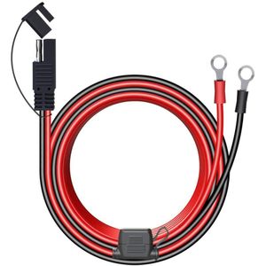 10 Ft. 14 Awg 12V Ring Terminal Sae Naar O Ring Connectoren Verlengsnoer Voor Battery Charger/Beheerder