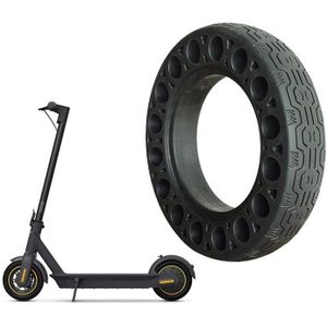 2 Stuks 10 Inch Rubber Solid Banden Voor Ninebot Max G30 Elektrische Scooter Honingraat Schokdemper Demping Band Zwart