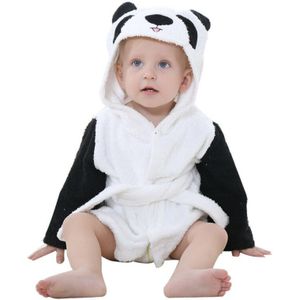 Leuke Kids Animal Badjas Handdoek Jongens Meisjes Dikke Katoenen Flanel Nachthemden Hooded Night-Gewaad Warme Handdoek