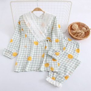 Fdfklak Nachtkleding Moederschap Pyjama Set Verpleging Kleding Voor Zwangere Vrouwen Pyjama Lente Herfst Plaid Lange Mouw Nachtkleding