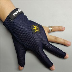 Biljart Handschoen Linkerhand Medium Billking Korea Carambole Mesh Handschoen 3 Vingers Professionele Zwembad Handschoen Biljart Accessoires