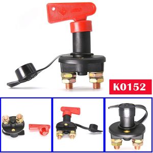 12V 24V Rode Sleutel Afgesneden Batterij Belangrijkste Kill Switch Voertuig Auto Gemodificeerde Isolator Scheider Auto Schakelaar voor Auto Vrachtwagen Boot