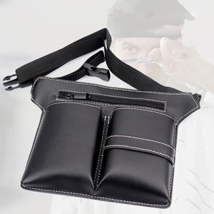 Haar Schaar Holster Pu Lederen Opbergtas Kappers Pouch Houder Voor Haircutting Kapper Mannen &amp; Vrouwen