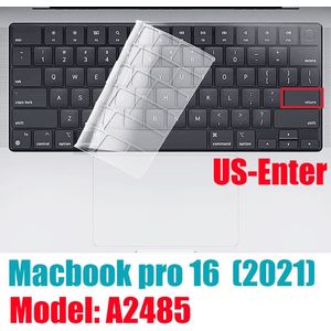 Tpu Keyboard Cover Voor Macbook Pro 14 Inch M1 A2442/Macbook Pro 16 Inch M1 Max a2485 Ultra Dunne Toetsenbord Case