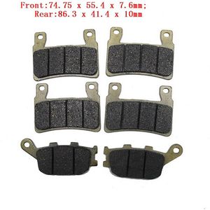 4 stuks Remblokken Voor CBR 600 F4 F4i CBR900 CBR929 CBR954