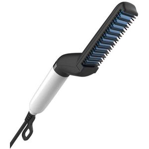 Quick Haar Styler Voor Mannen Multifunctionele Haar Kam Borstel Elektrische Baard Straightener Kam Haar Krultang