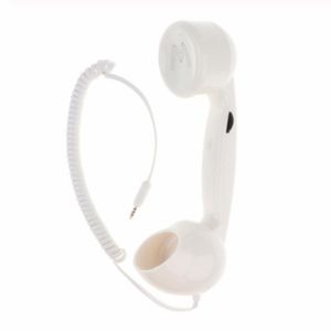 Universal Retro Mobiele Telefoon Handset Accessoires Handset Headset Externe Enkele Handvat Mobiele Telefoon Microfoon