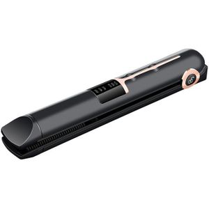 2022 Mini Draadloze Stijltang Keramische Mini Flat Iron Hair Krultangen Styling Gereedschap Draadloze Stijltang