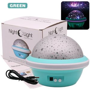 Kinderen Nachtlampje Projector Romantische Sterrenhemel Led Lamp Slaapkamer Kleurrijke Gloeiende Lichtgevende Speelgoed Kids Baby