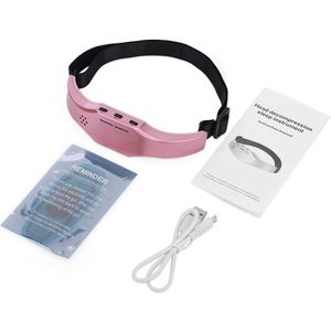 Elektrische Hoofdpijn En Migraine Relief Hoofd Massager Migraine Slapeloosheid Release Usb Oplaadbare Therapie Machine Relax Gezondheidszorg