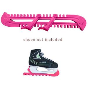 1 Paar Figuur Patins Speed Skate Schoenen Ice Blade Skate Schoenen Harde Nylon Blade Protector Cover Non-Slip Dragen-Weerstand Gratis Grootte