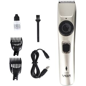 Vgr V031 Elektrische Tondeuse Scheerapparaat Usb Oplaadbare Waterdichte Baard Trimmer Scheerapparaat Hair Trimmer Verstelbare Limiet Kam