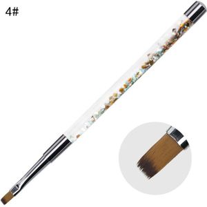 Acryl Nail Brush Uv Gel Schilderen Liner Pen Manicure Pedicure Kit T4MB