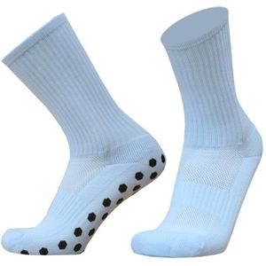 Effen Kleur Hexagon Doseren Sport Mannen Vrouwen Voetbal Sokken Ronde Siliconen Zuignap Grip Anti Slip Voetbal Sokken
