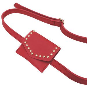 Kinderen Peuter Kleine Heuptas Belt Bag Purse Kid Meisje Pu Leer Klinknagels Fanny Pack Stevige Tas 6 Kleuren