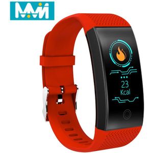 QW18 Kleur Screen Smart Armband Hartslagmeter IP68 Waterdichte Fitness Tracker Band Bluetooth Sport Polsbandjes 24H