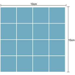 10Pcs Lijm Mozaïek Tegels Decoratieve Stickers Backsplash Meeldauw-Proof Waterdichte Moderne Eenvoud Decor Pvc Behang