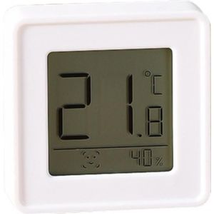 Thermo-Hygrometer Huishouden Babykamer Indoor Muur Gemonteerde Duurzaam Thermometer Hygrometer Kamertemperatuur Vochtigheid Meter Droog