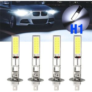 H1/H3 Cree Led Auto Koplamp Rijden Licht Lamp Wit 6000K Auto Super Bright Auto Verlichting lamp