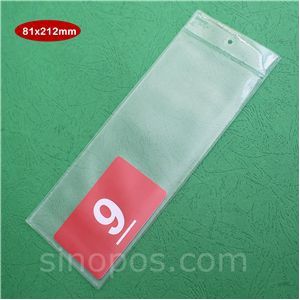 Job Ticket Houders Voor 8-10 Cm Kaart, pvc Tag Pouch Teken Mouwen Plastic Zak Envelop Cover Vinyl Pocket Opknoping Tags Label Houder