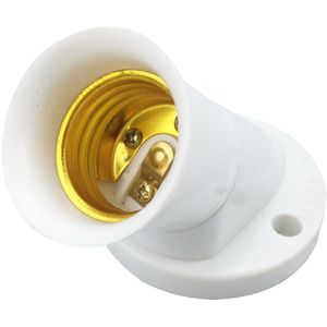E27 Gloeilamp Base Schroef Converter Schuine Verlichting Armatuur Hittebestendige Plastic Adapter Lamphouder Installeren