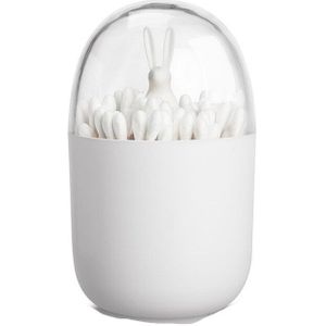 Stofdicht Tandenstoker Dispenser Plastic Tandenstoker Houder Tandenstoker Box Wattenstaafje Case Leuke Cartoon Tafel Decoratie 1Pcs