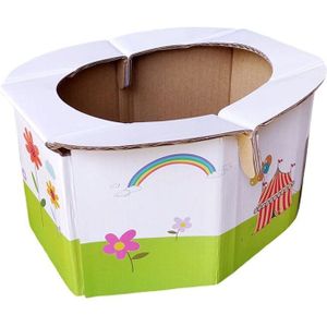 Kids Portable Folding Potty Seat Jongens Meisjes Baby Reizen Wc Training Baby Emergency Potje Met Vervanging Zakken