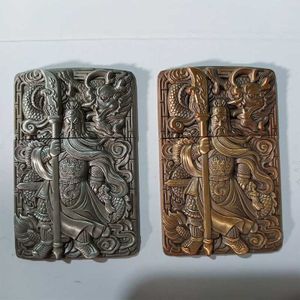 Metalen Badge Voor Kerosine Lichtere Olie Lichter Diy Handgemaakte Roker Accessoires Gadgets Aanstekers Decor Accessoire Guan Yu