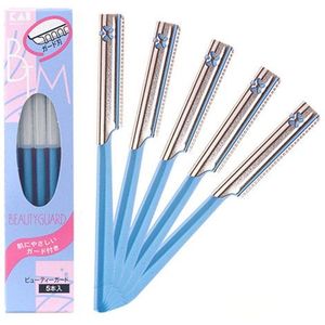 Vrouwen Wenkbrauw Trimmer Draagbare Lady Beauty Wenkbrauw Scheermes Enkele Blade Facial Epilator Make-Up Kit Mini Beauty Tools