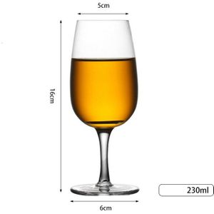 Speciale Whisky Proeverij Glas Whiskey Gevulde Neus Kristallen Wijnglas Elegante Vorm Zoete Wijn Glas