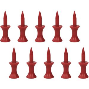 Pak Van 10 Stuks Golf Tees Golf Plastic Nail Limiet Pin Outdoor Sportartikelen