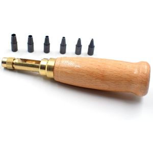 Schroef Boor Puncher Boekbinden Tool Kit, riemen Gat 1.5 Mm-4 Mm In Naaien/Papier/Leer Boor Gereedschap Voor Diy Craft Maker