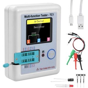 1.8 Inch (160X128) Kleurrijke Display Multi-Functionele Tft Backlight Transistor LCR-TC1 Tester Voor Diode Triode Condensator