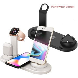 Fdgao Charging Dock Stand Voor Iphone 12 11 Xs Max Xr X 8 Plus Airpods Pro Apple Horloge Se 6 5 4 3 Snelle Draadloze Oplader Station