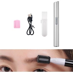 Elektrische Wenkbrauw Trimmer Usb Oplaadbare Facial Hair Remover Voor Bovenste Lip