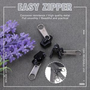 12 Stks/set Instant Fix Rits Universele Instant Zipper Reparatie Kit Vervanging Zip Slider Tanden Rescue Ritsen Voor Naaien