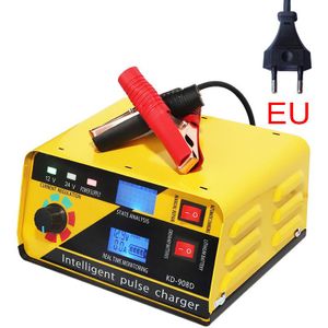 Volledige Automatische Auto Acculader 12V 24V Intelligente Pulsen Reparatie Auto Lithium Batterij Oplader 400AH Voor Motorfiets Auto