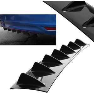 Auto Chassis Achter Haaienvin 7 Wing Lip Diffuser Bumper 33 ""X 6"" Zwart Universele