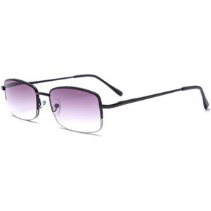 Iboode Classic Mannen Vrouwen Lezen Zonnebril Met Dioptrie + 1.0 1.5 2.0 2.5 3.0 Vierkante Metalen Frame Zonnebril Presbyopie eyewear