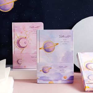 Star Baan"" Hard Cover Journal Dagboek Mooie Universe Notepad Planner Briefpapier