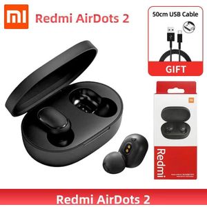 Originele Xiaomi Airdots S Tws Redmi Airdots Pro 2 Oordopjes Draadloze Koptelefoon Bluetooth 5.0 Gaming Headset Met Microfoon Voice Control