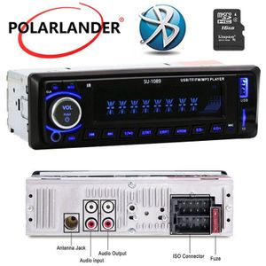 In-dash 1Din handsfree Call Tijdweergave Auto Radio afstandsbediening 4 "12 V Speler Stereo autoradio Ondersteuning BT/FM/USB/SD