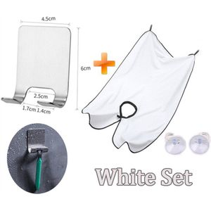 Man Scheren Baard Schort Zwart Haar Scheren Schort Ib Trimmer Houder Baard Catcher Waterdicht Huishouden Household Cleaning Tools